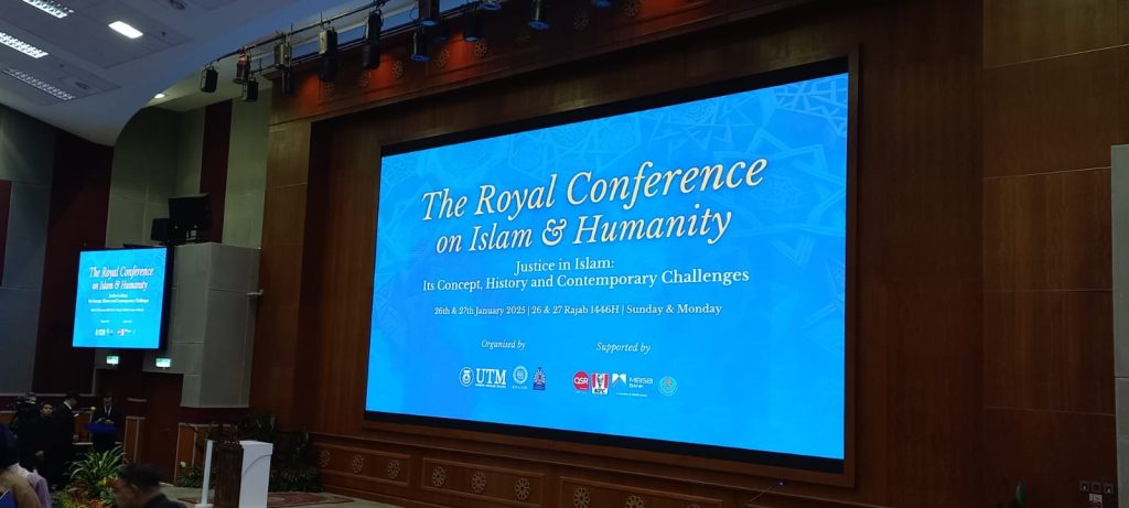 Rektor UNIDA Gontor Menghadiri Pembukaan the Royal Conference on Islam and Humanity di UTM, Kuala Lumpur