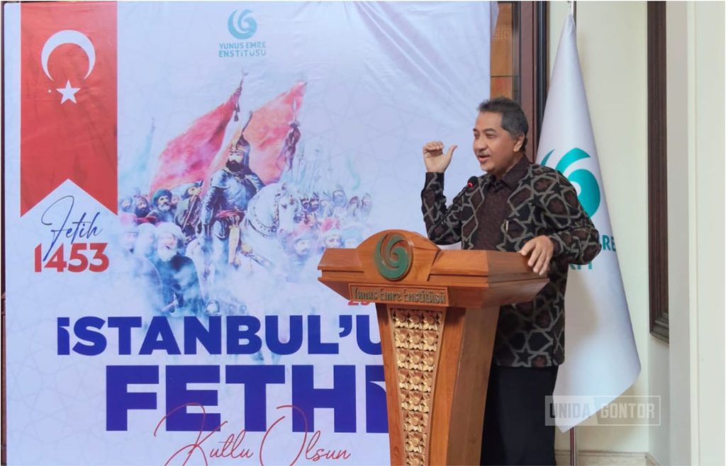 Rektor UNIDA Gontor Bahas Semangat Penaklukan Konstantinopel di Jakarta