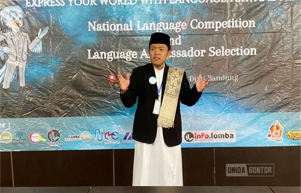 Mahasiswa UNIDA Gontor meraih juara nasional di ajang ALF 2025 UIN Bandung