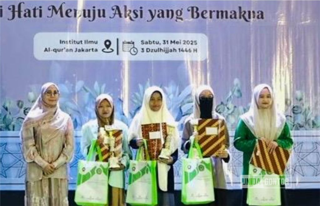 Mahasiswi Agroteknologi UNIDA Gontor Juara 2 Lomba MHQ 5 Juz di Jakarta