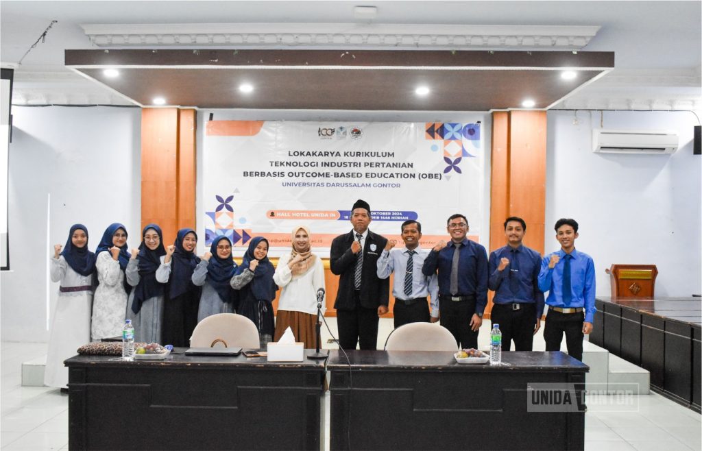 Tingkatkan Mutu Pembelajaran, TIP UNIDA Gontor Gelar Lokakarya OBE