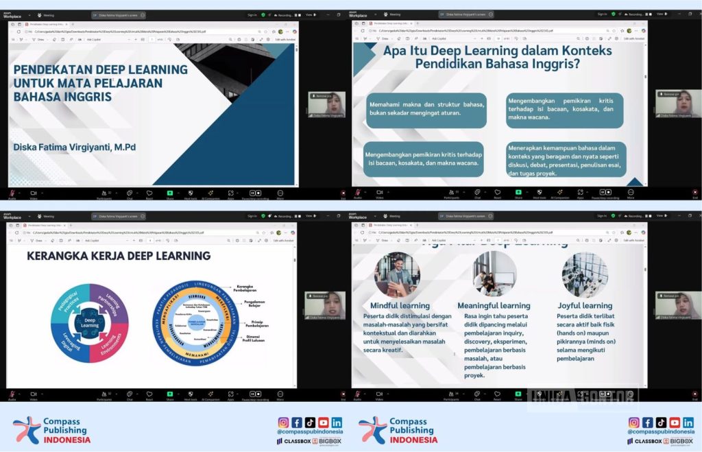 Dosen UNIDA Gontor Bahas Deep Learning dalam Workshop Nasional untuk Guru Bahasa Inggris