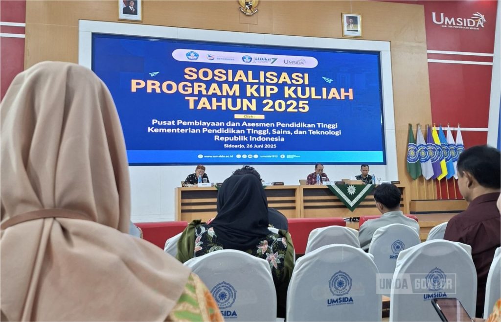 Perwakilan Universitas Darussalam Gontor hadiri Sosialisasi Program KIP Kuliah 2025 di UMSIDA