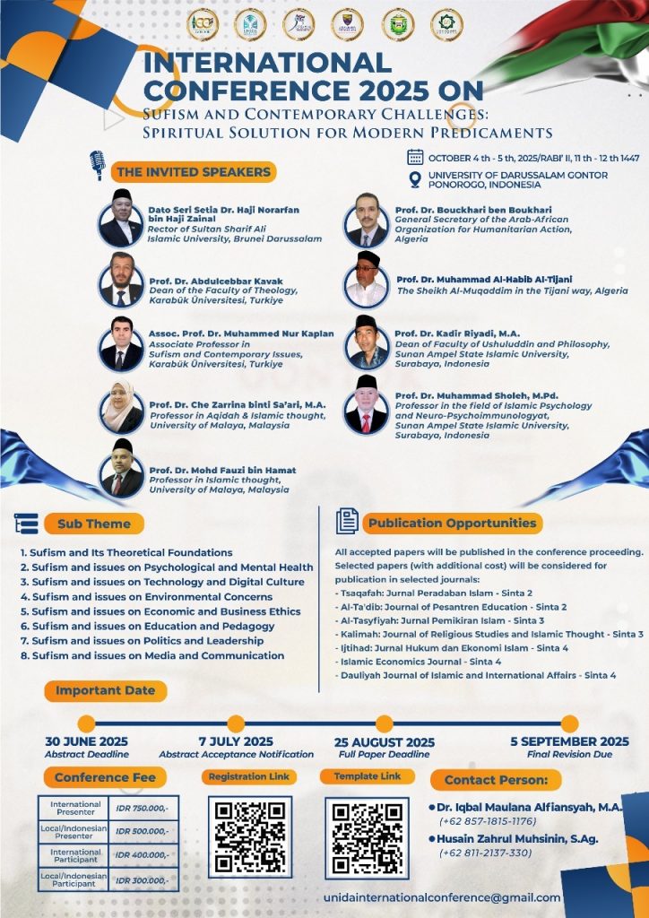 International Conference on Sufism and Contemporary Challenges