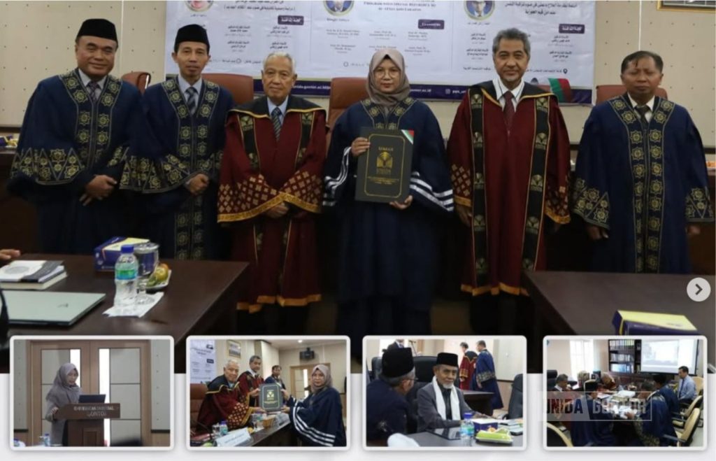 Dr. Saiyah Taqwa Resmi Sandang Gelar Doktor UNIDA Gontor