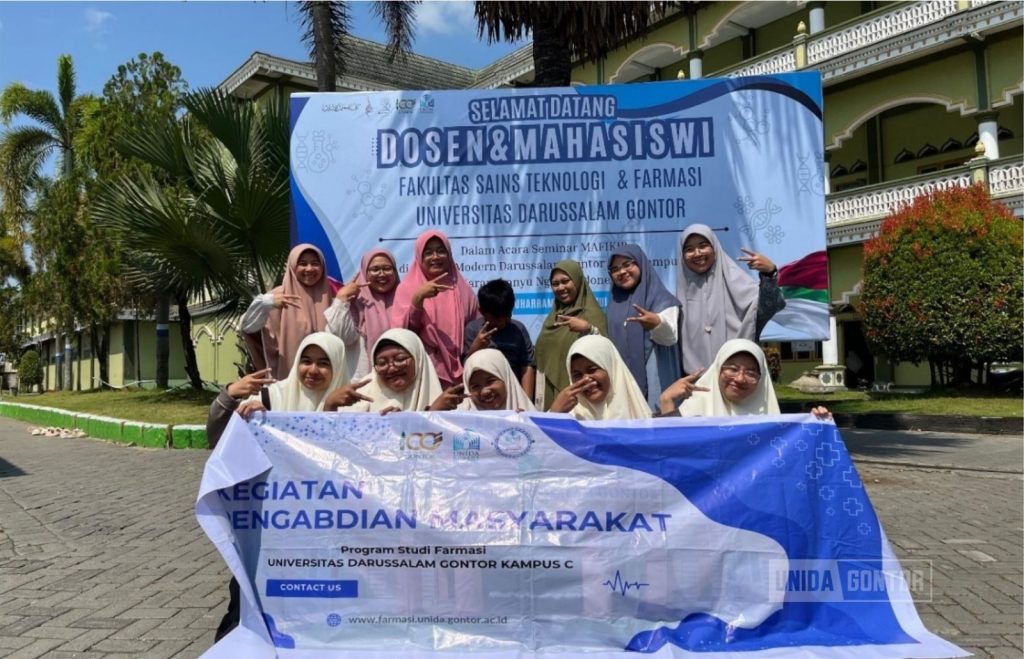 Sinergi Sains dan Spiritualitas: Pengabdian Masyarakat Prodi Farmasi UNIDA Gontor di Gontor Putri Kampus 3