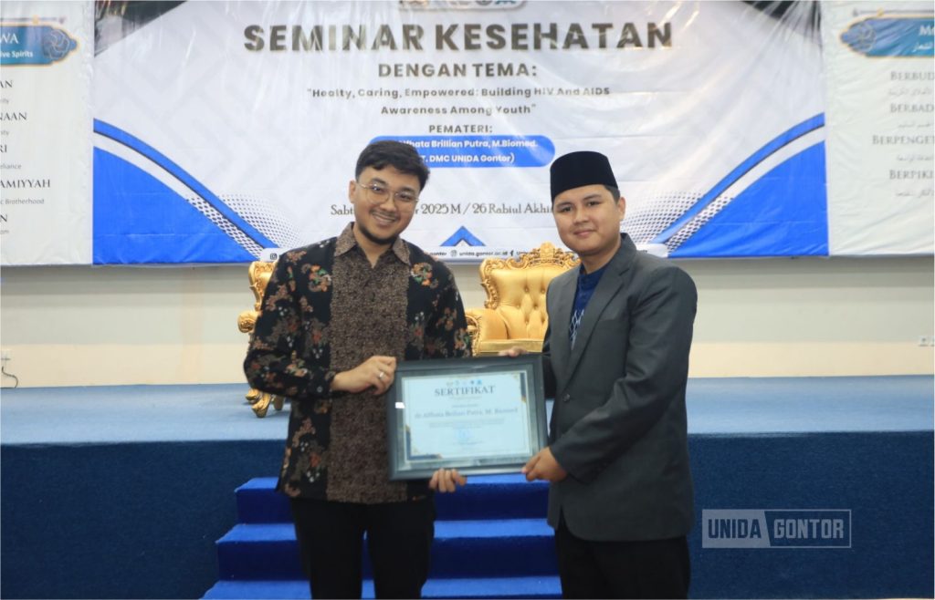 Seminar Kesehatan UNIDA Gontor Bangun Kesadaran HIV untuk Mahasiswa Berdaya di Kampus