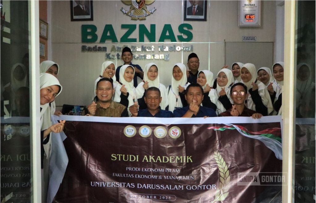 Mahasiswi Ekonomi Islam UNIDA Gontor Dalami Ekonomi Umat di BAZNAS