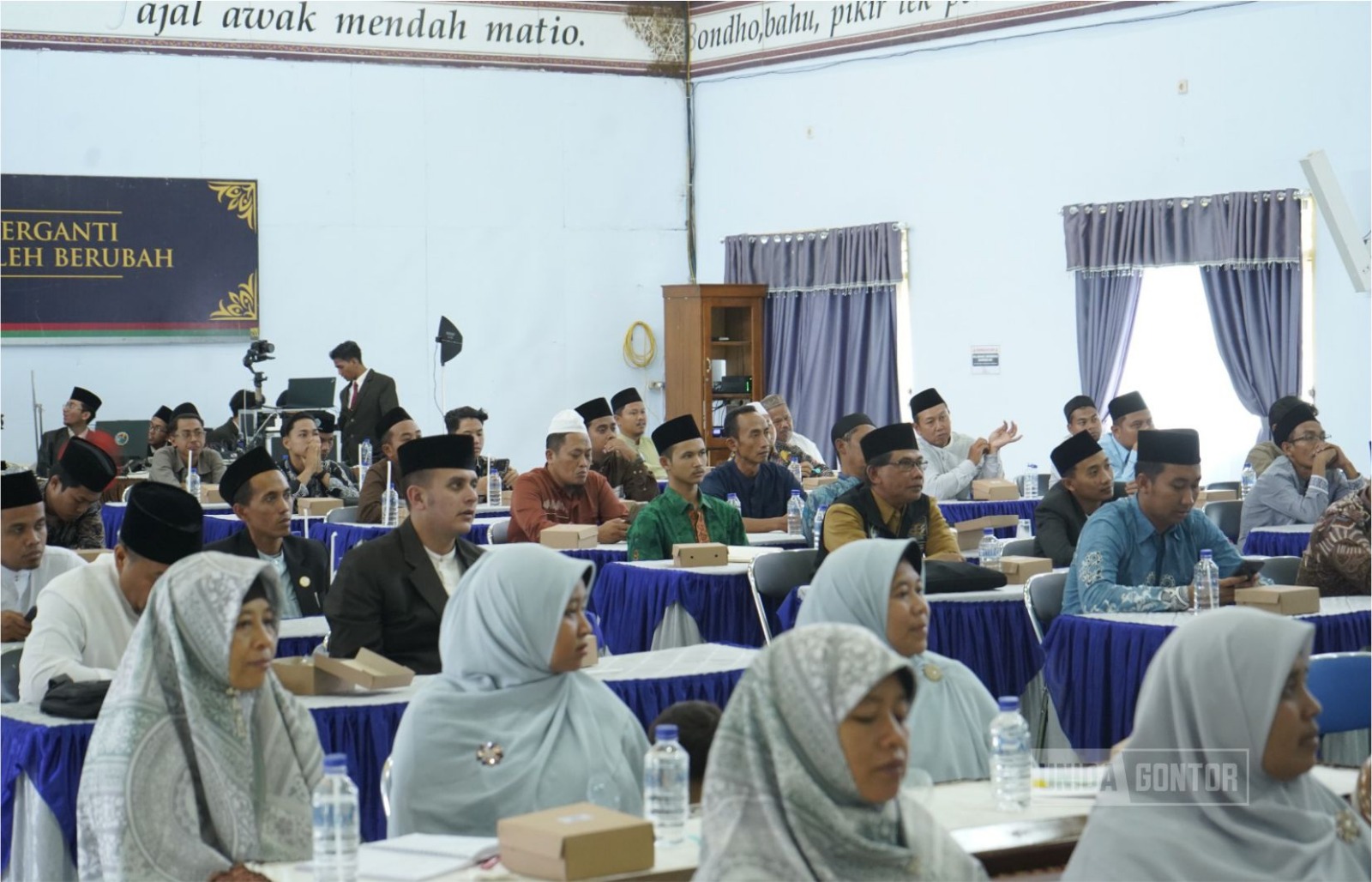 Workshop Manajemen Kepesantrenan di Gontor Kampus 4 Darul Muttaqien Banyuwangi diikuti 21 perwakilan pondok pesantren dari Banyuwangi, Jember, dan Bondowoso.