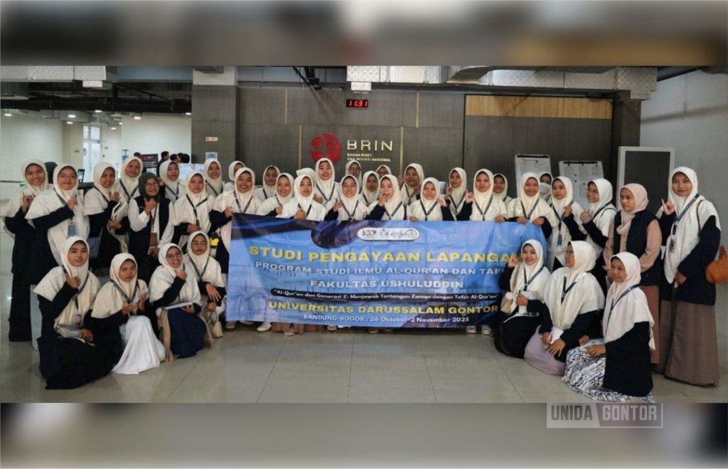 Mahasiswi IQT UNIDA Gontor Kaji Sinergi Sains dan Wahyu di BRIN Bogor