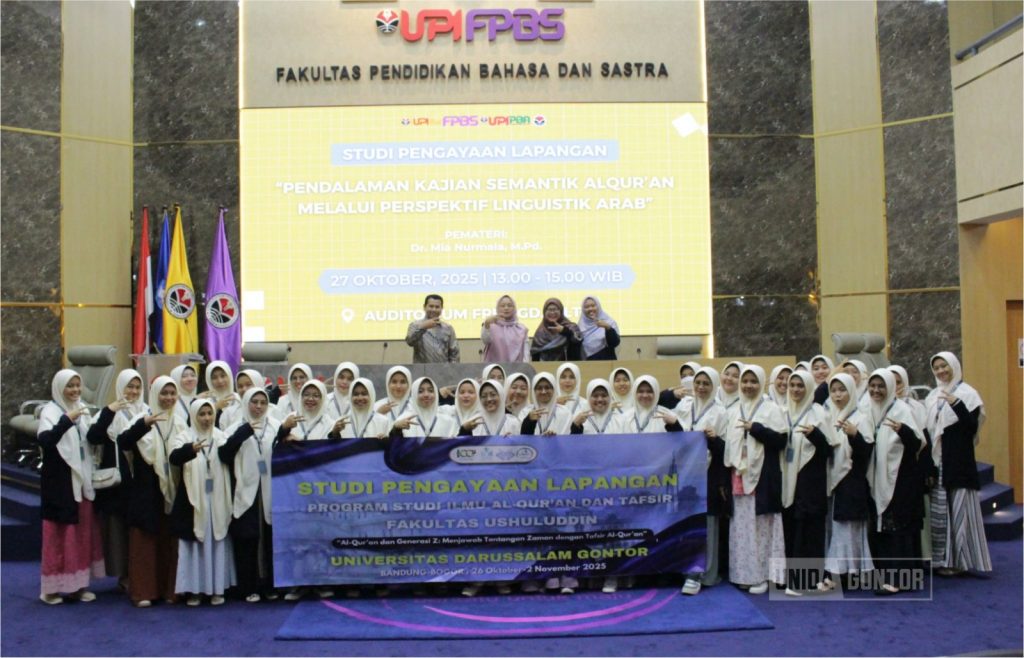 SPL IQT UNIDA Gontor Kampus C Perdalam Semantik Al-Qur’an di UPI Bandung