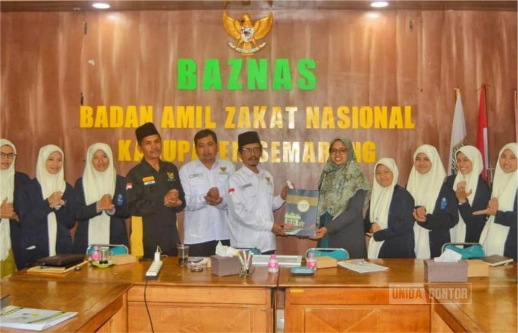 Mahasiswi PMH UNIDA Gontor Studi Akademik ke Baznas Kabupaten Semarang