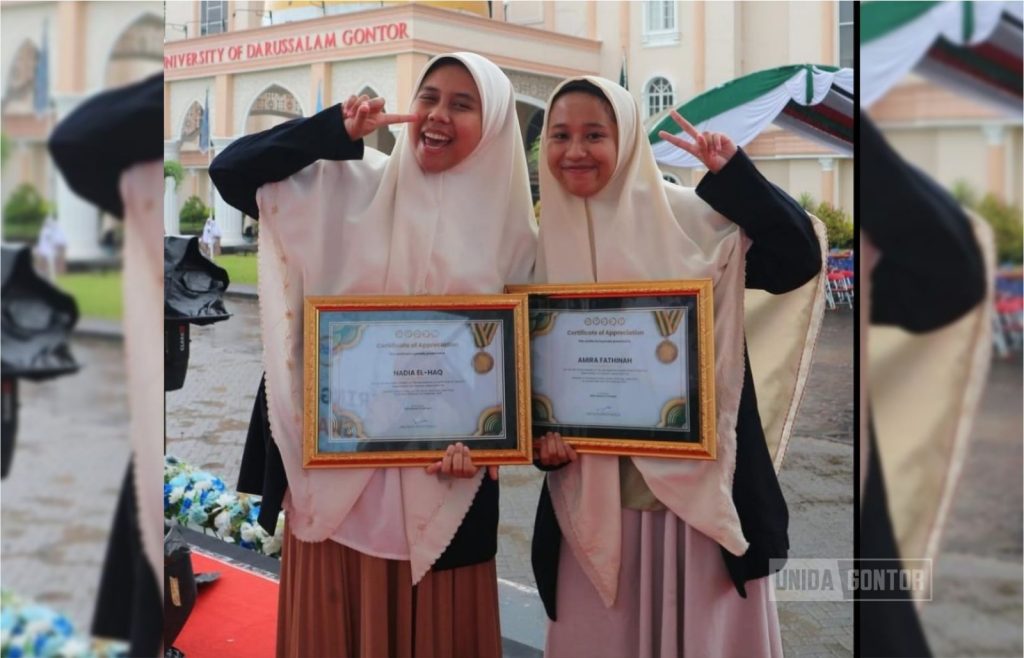 Mahasiswi ILKOM UNIDA Gontor Raih Juara Dua Infografis pada AICIF 2025