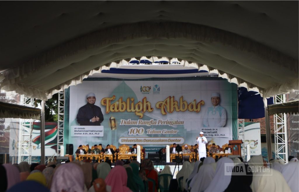 UNIDA Gontor Kelas C Gelar Tabligh Akbar, Khitan Ceria, dan Bazar 100 Tahun Gontor