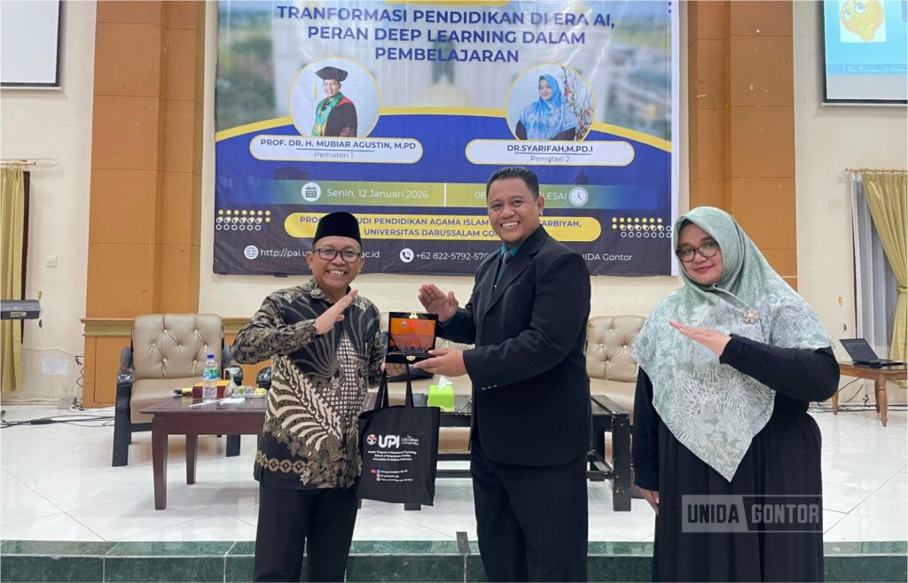 UNIDA Gontor Gelar Kuliah Pakar: Deep Learning untuk Pembelajaran Era AI