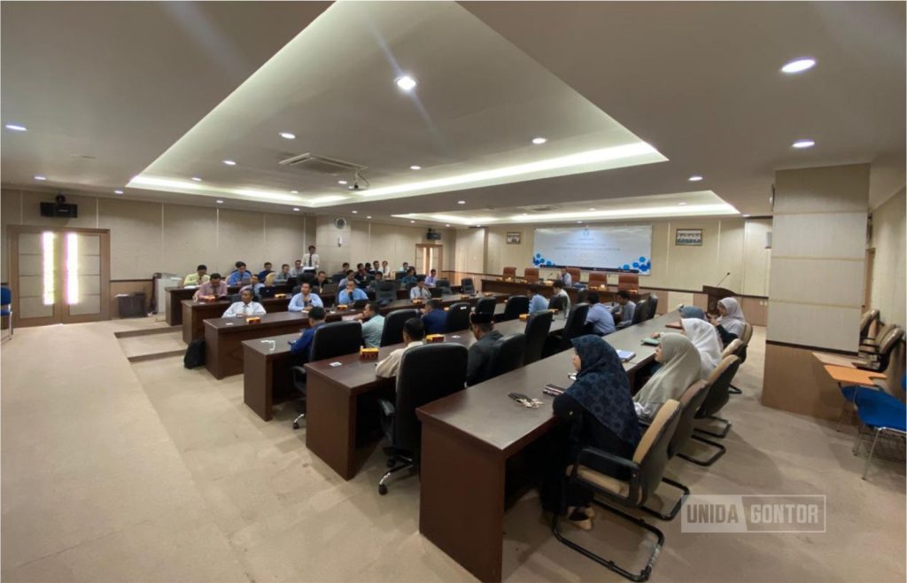 UNIDA Gontor Selenggarakan Sosialisasi Pengelolaan Konten dan Desain Website