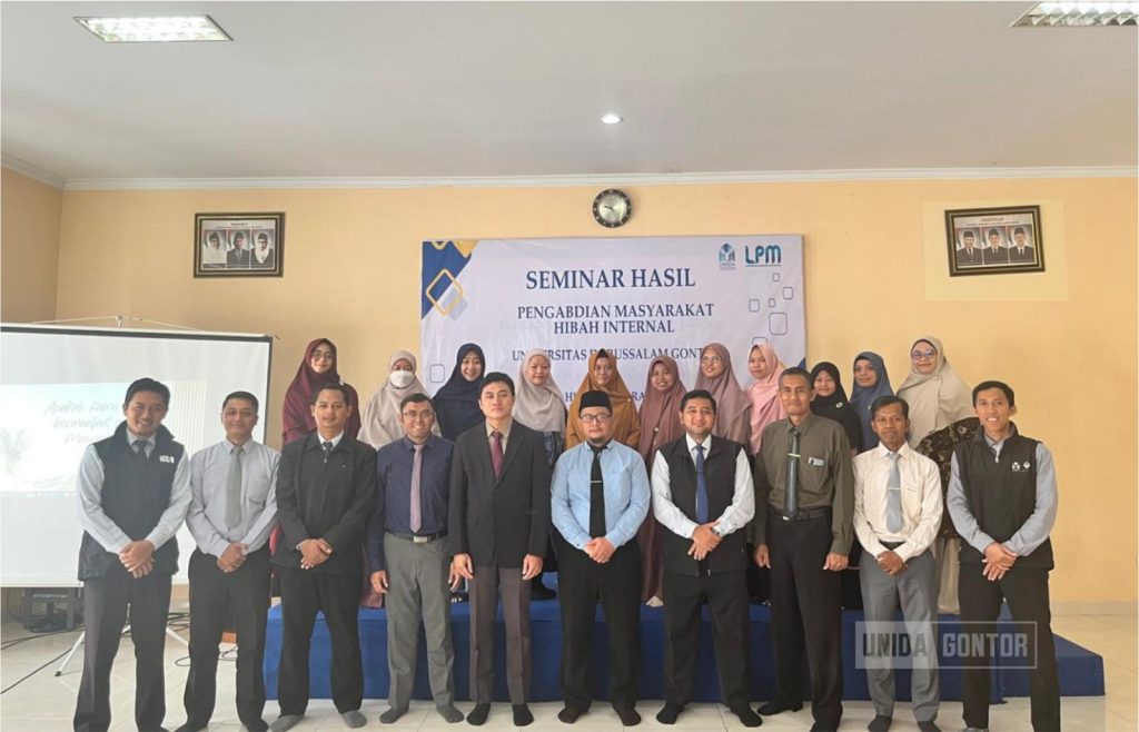 LPM UNIDA Gontor Paparkan Capaian Pengabdian Masyarakat Hibah Internal Tahun 2025