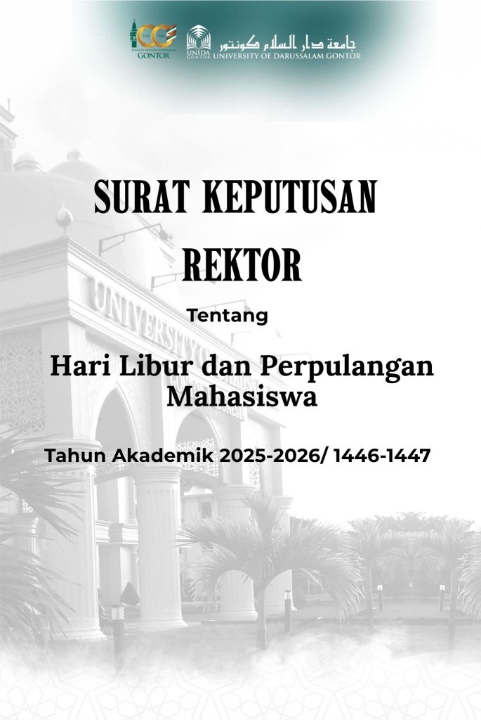 SK Rektor Tentang Hari Libur dan Perpulangan Mahasiswa