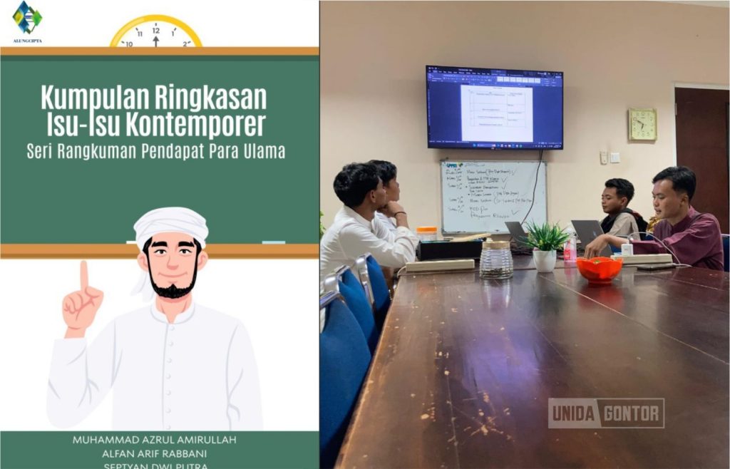 Mahasiswa UNIDA Gontor Terbitkan Buku Isu Kontemporer Berbasis Pemikiran Ulama