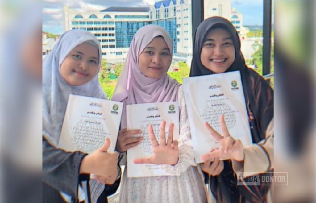 Mahasiswi PBA UNIDA Gontor Raih Prestasi Internasional di Brunei Darussalam