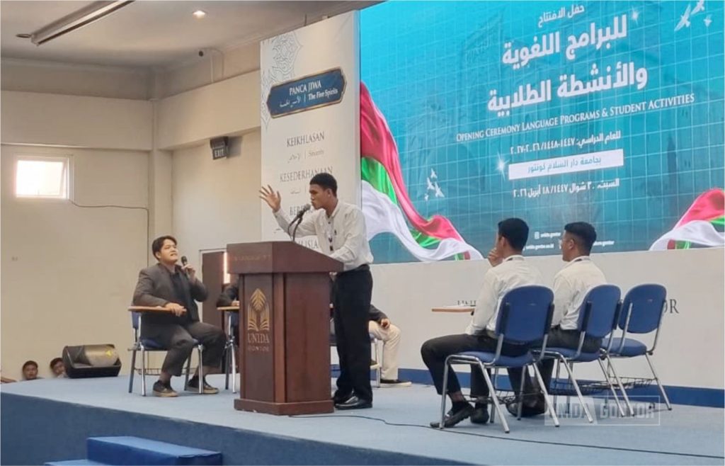 UNIDA Gontor Resmi Buka Kegiatan Bahasa Tingkatkan Kompetensi Mahasiswa Global