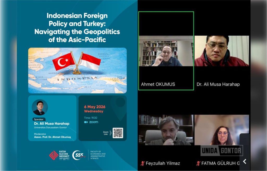 Fakultas Humaniora UNIDA Gontor Perluas Jejaring Akademik Internasional di Turki