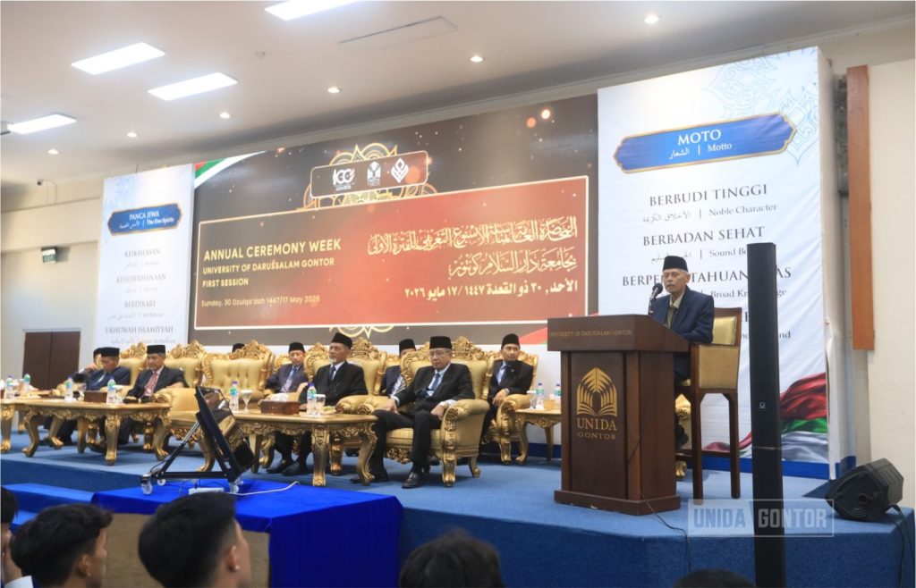 Kuliah Umum Babak I Perkuat Nilai Gontor Menuju Pendidikan Global