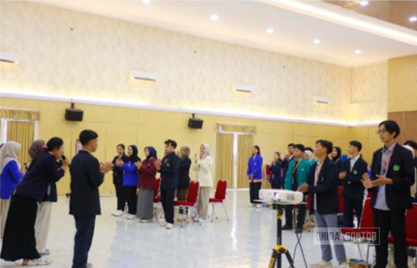 Mahasiswa Farmasi UNIDA Gontor mengikuti kegiatan RPLF ISMAFARSI Wilayah Batara Jatim di Madiun