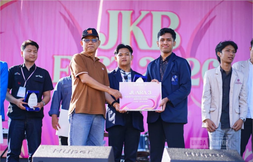 Mahasiswa Teknik Informatika UNIDA Gontor Raih Juara Tiga JKBFEST Nasional 2026