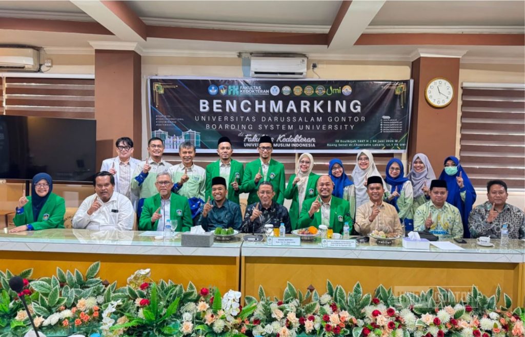 UNIDA Gontor Silaturahmi dan Benchmarking Boarding University di UMI
