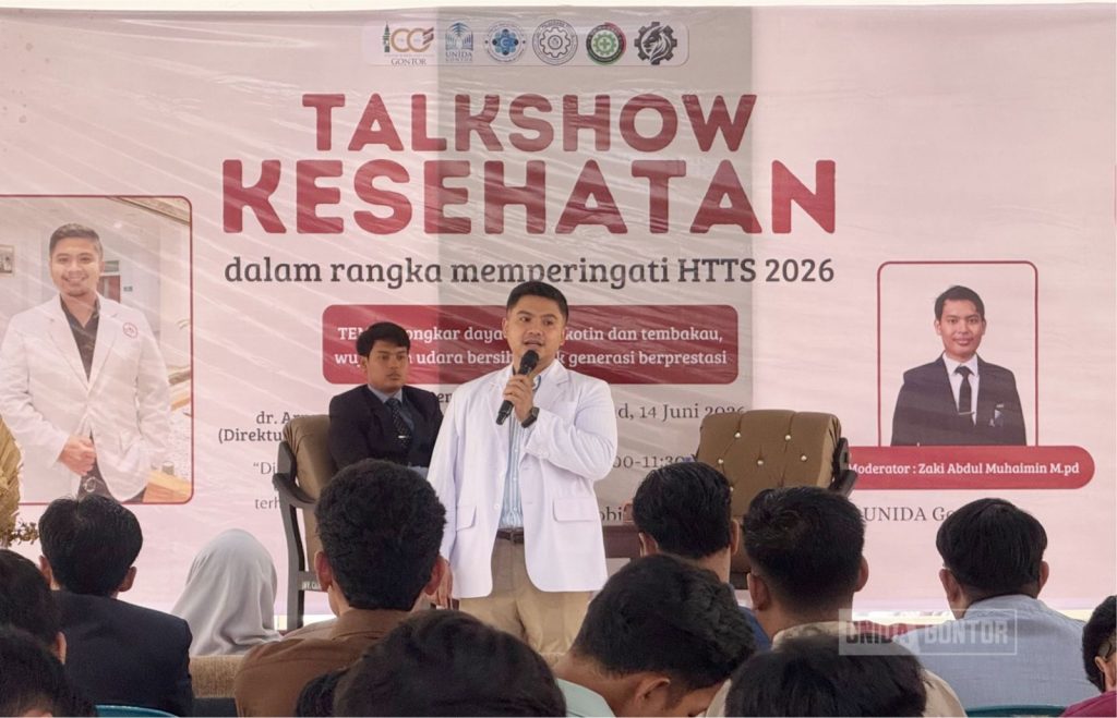 Talk Show HTTS 2026 Perkuat Implementasi Kawasan Tanpa Rokok di UNIDA Gontor